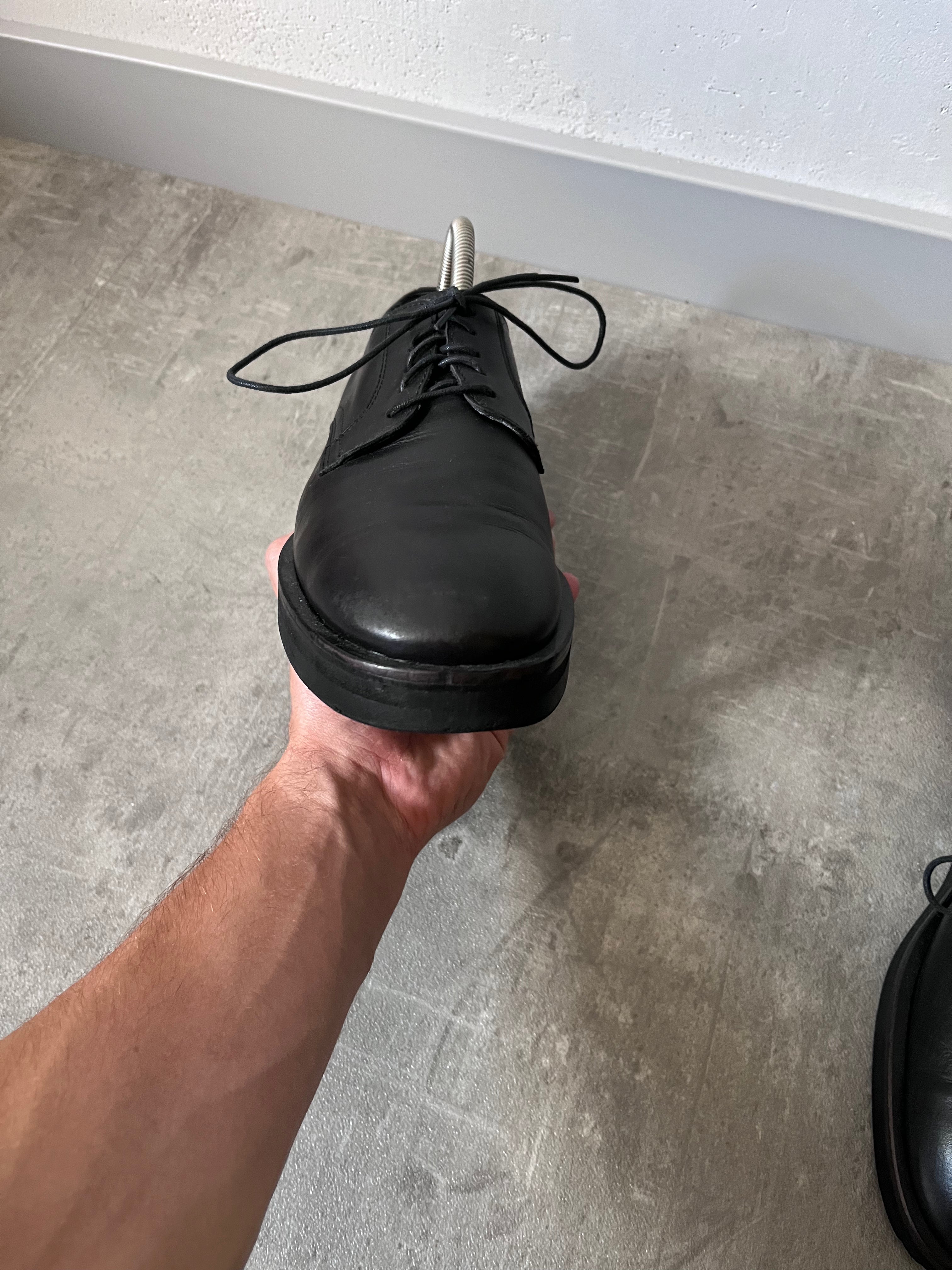 Yohji Yamamoto +NOIR Classic Leather Shoes Black Women 40/41
