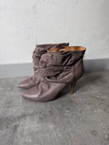 Maison Margiela Crinkle Leather Heels Beige Women - 39