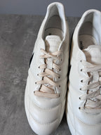 Comme des Garcons x Nike Premier Leather Kitten Heels Shoes White Women - 40