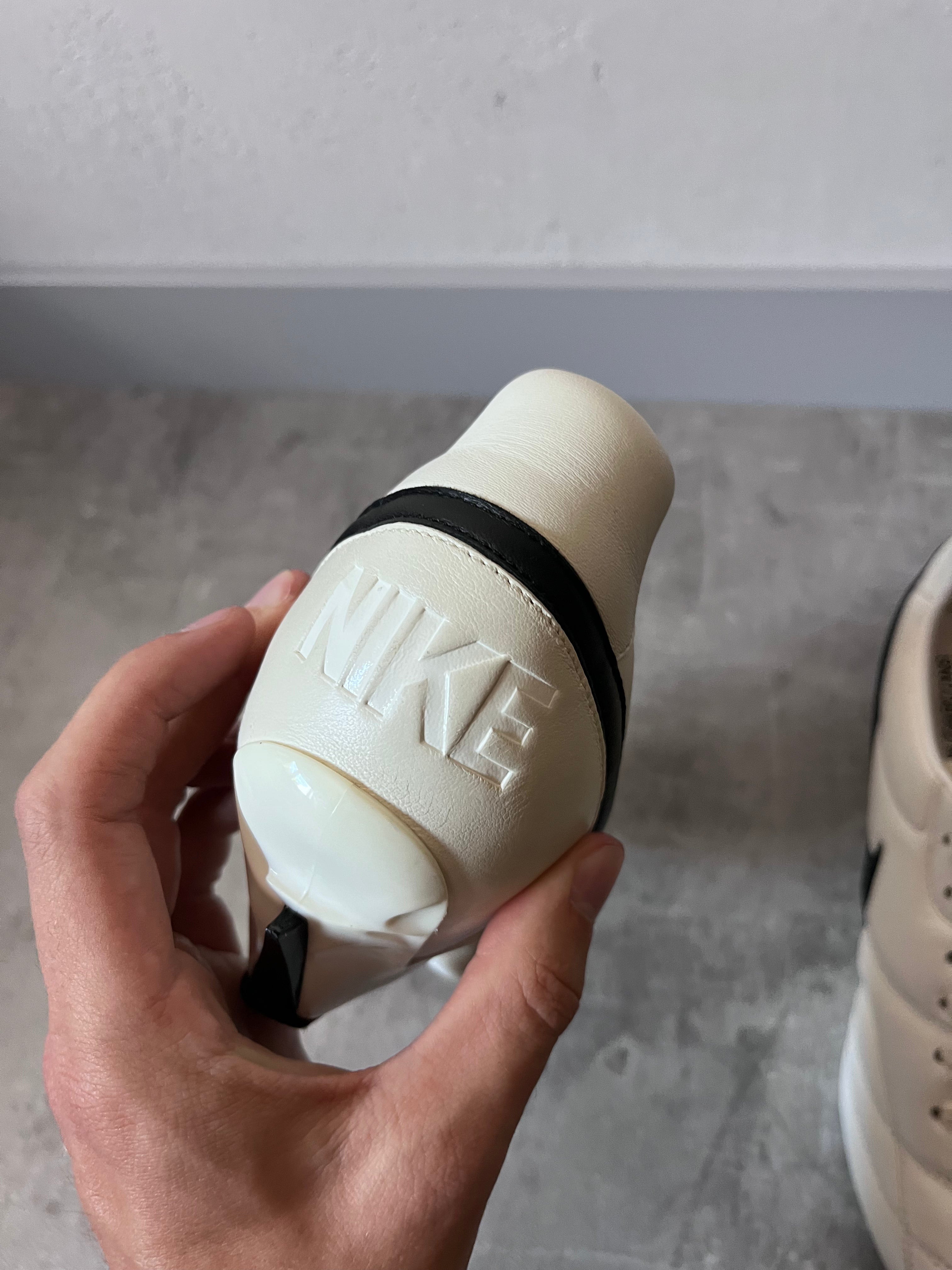 Comme des Garcons x Nike Premier Leather Kitten Heels Shoes White Women - 40