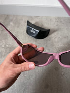 Vivienne Westwood Oversized Lips Sunglasses Pink Unisex