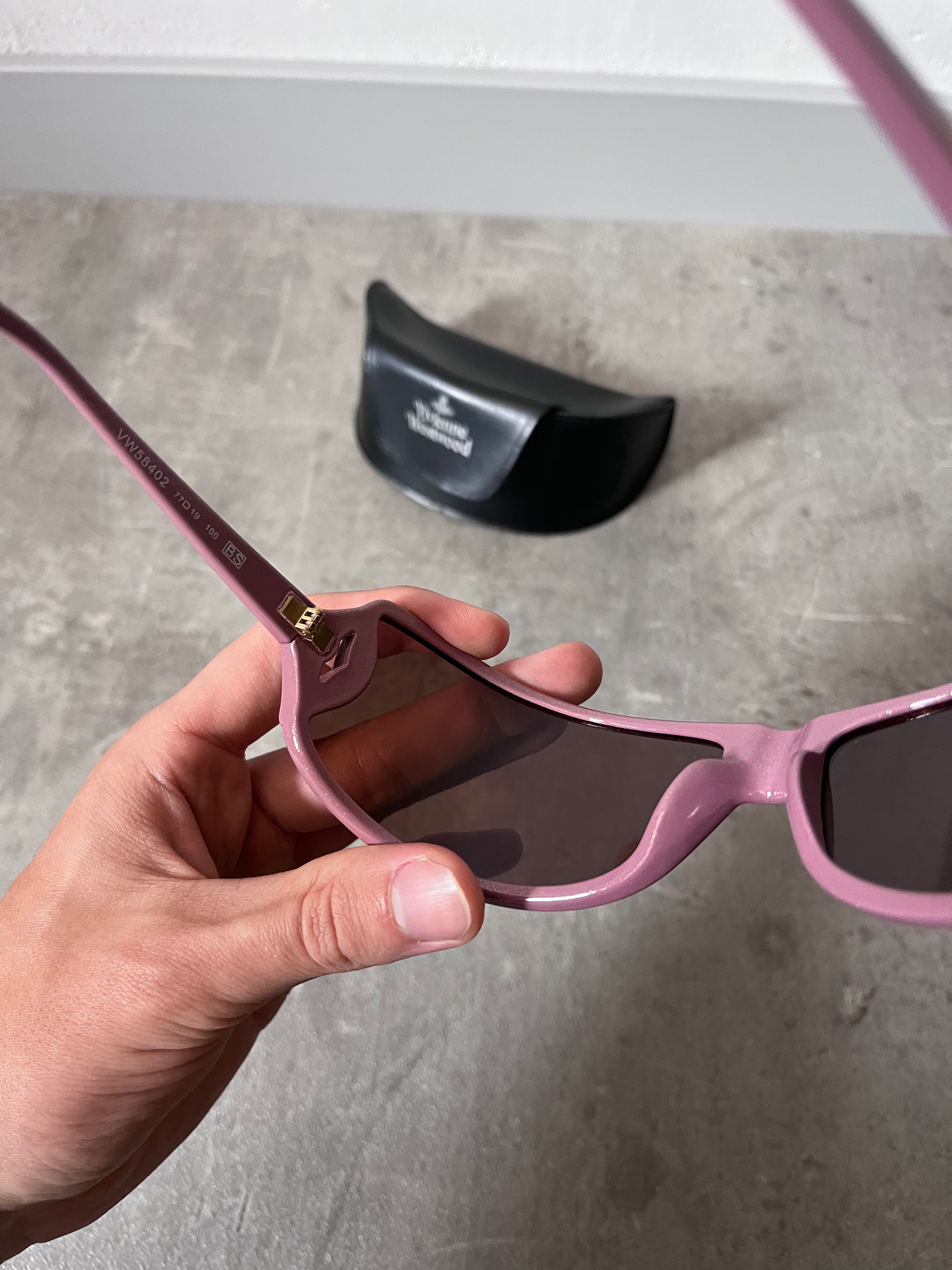 Vivienne Westwood Oversized Lips Sunglasses Pink Unisex