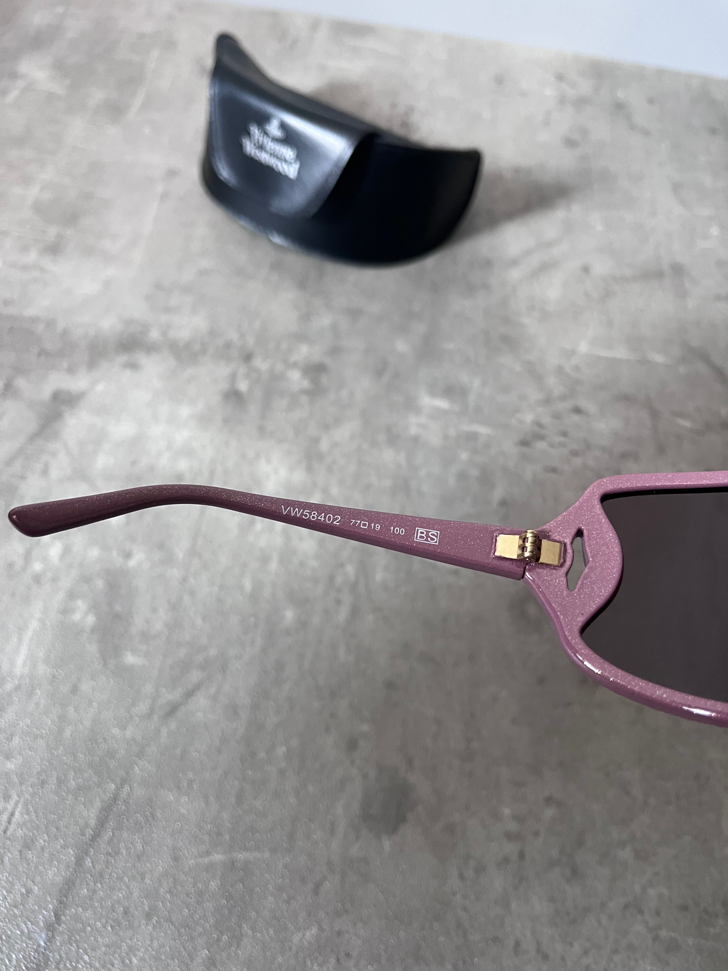 Vivienne Westwood Oversized Lips Sunglasses Pink Unisex