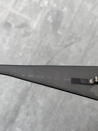 Gucci GG 1402/S Side Logo Sunglasses Grey Green Unisex