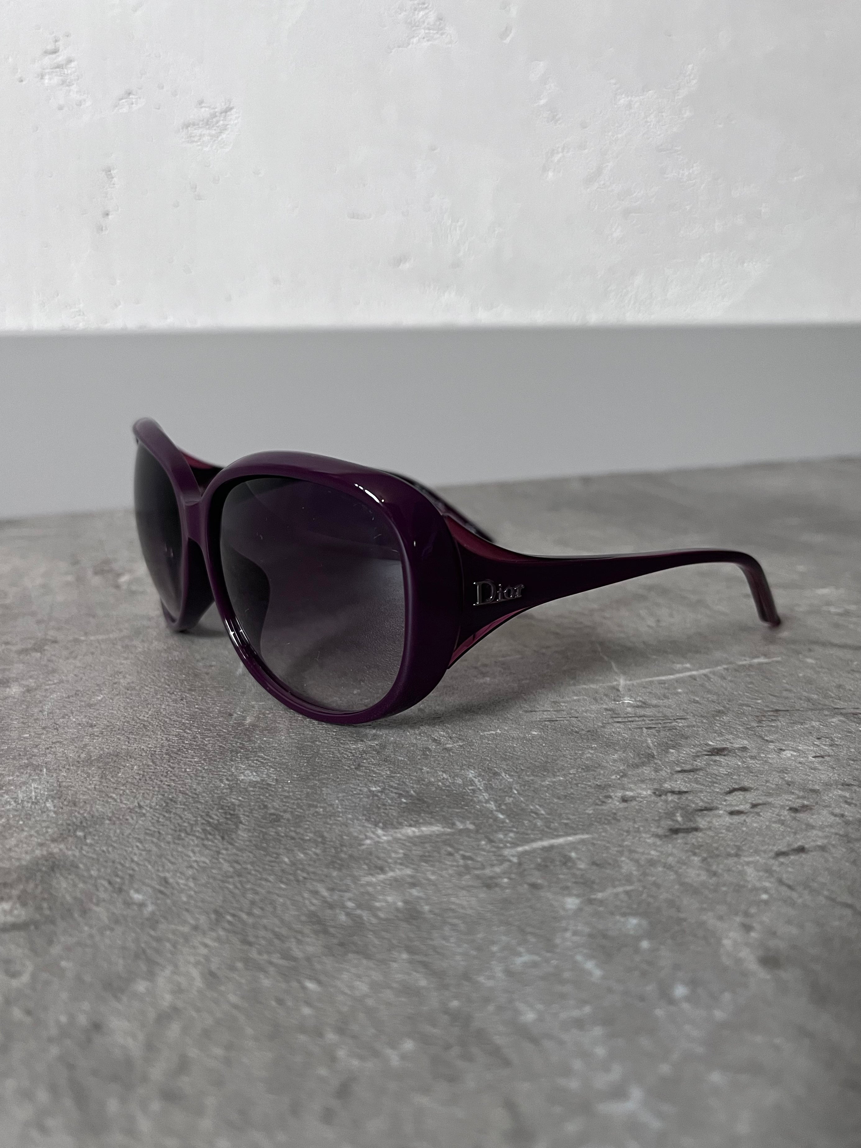 Dior Cocotte Oversize Asian Fit Sunglasses Purple Women