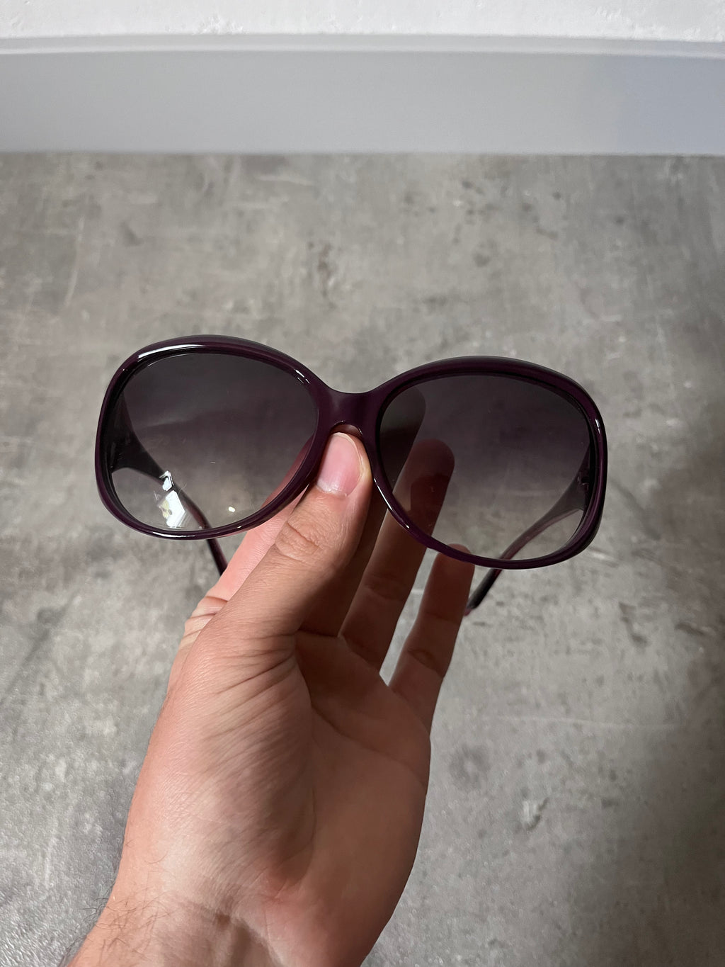 Dior Cocotte Oversize Asian Fit Sunglasses Purple Women