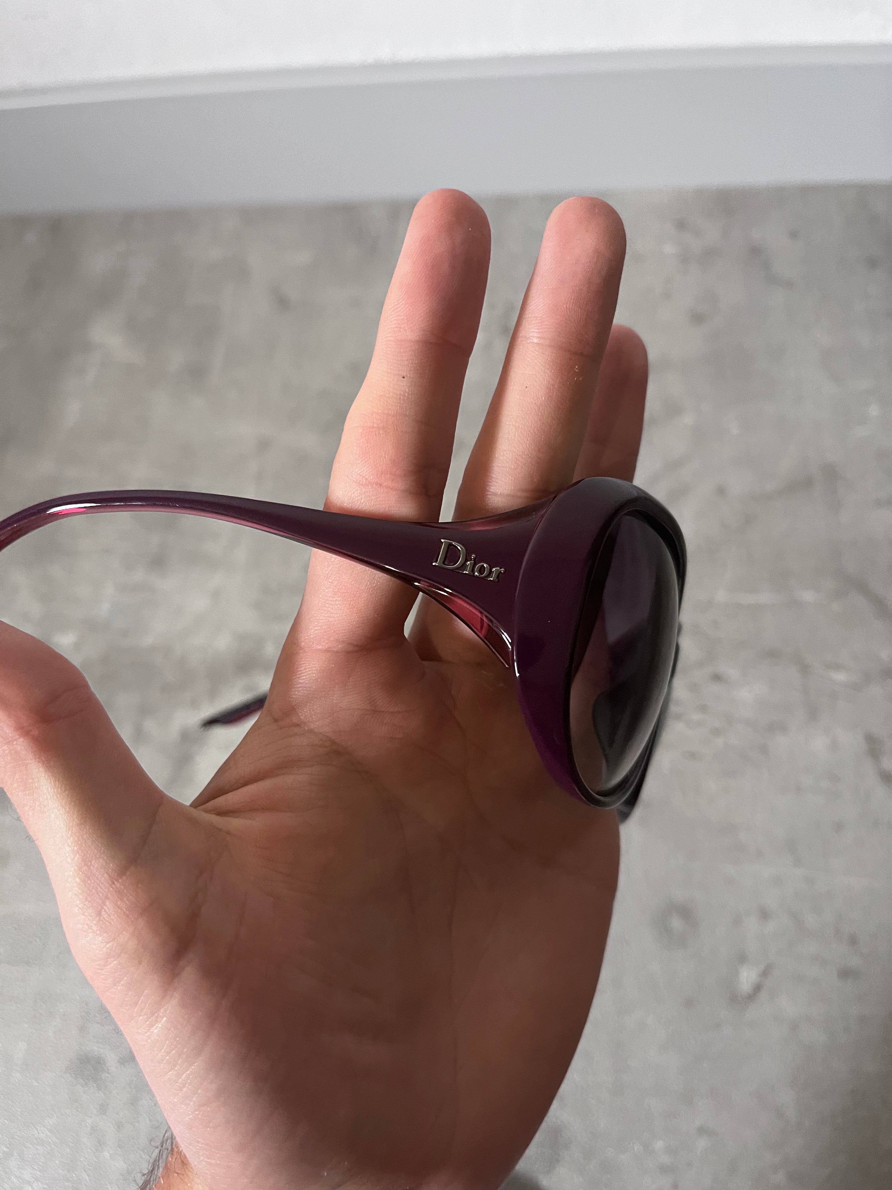 Dior Cocotte Oversize Asian Fit Sunglasses Purple Women