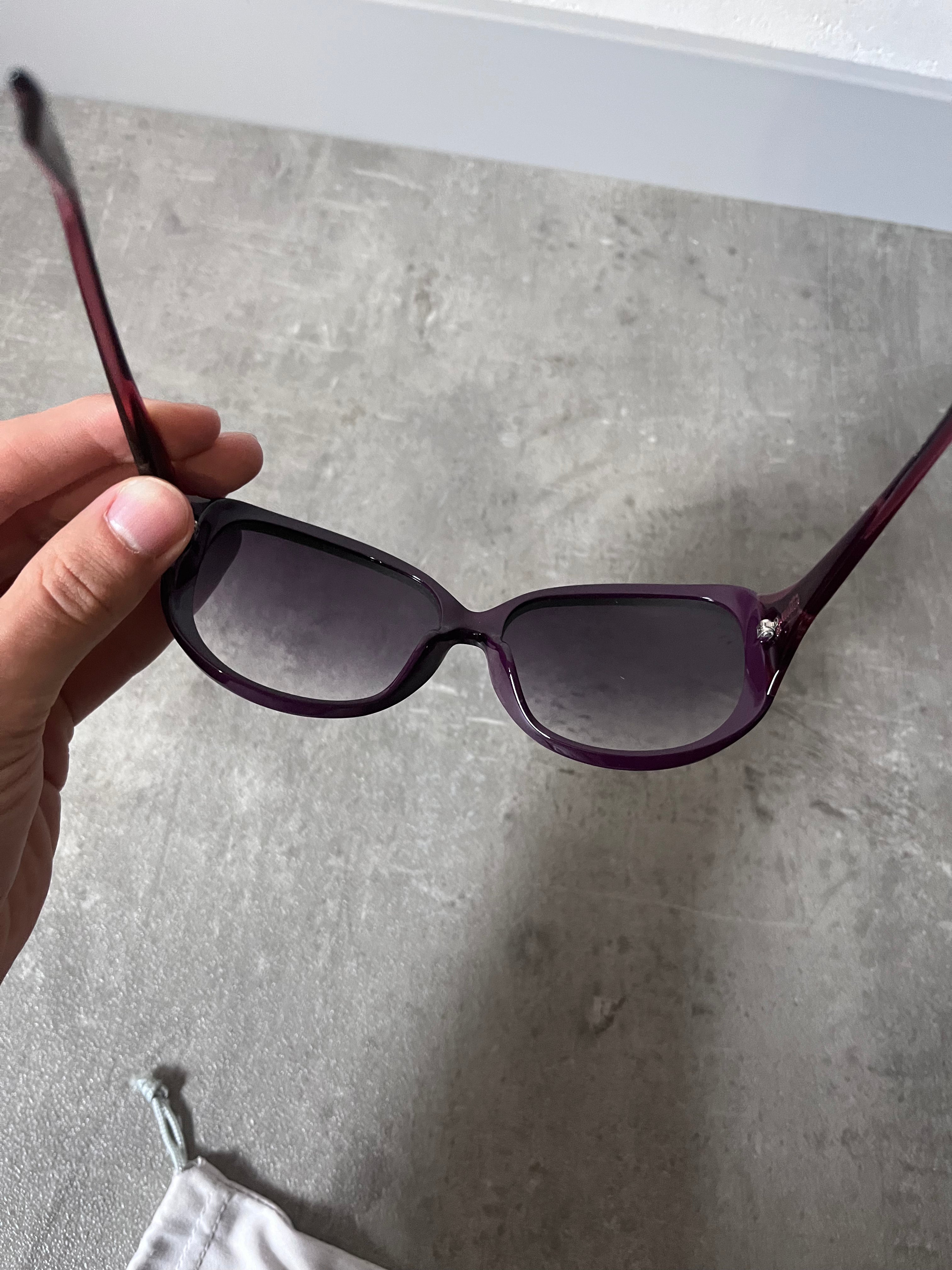 Dior Cocotte Oversize Asian Fit Sunglasses Purple Women