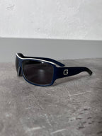 Gucci GG 1621/S 3D "G" Logo Sunglasses Blue Unisex