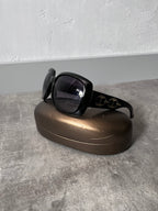 Gucci GG 3062/S Metal Link Frame Sunglasses Black Women