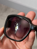 Gucci GG 3062/S Metal Link Frame Sunglasses Black Women