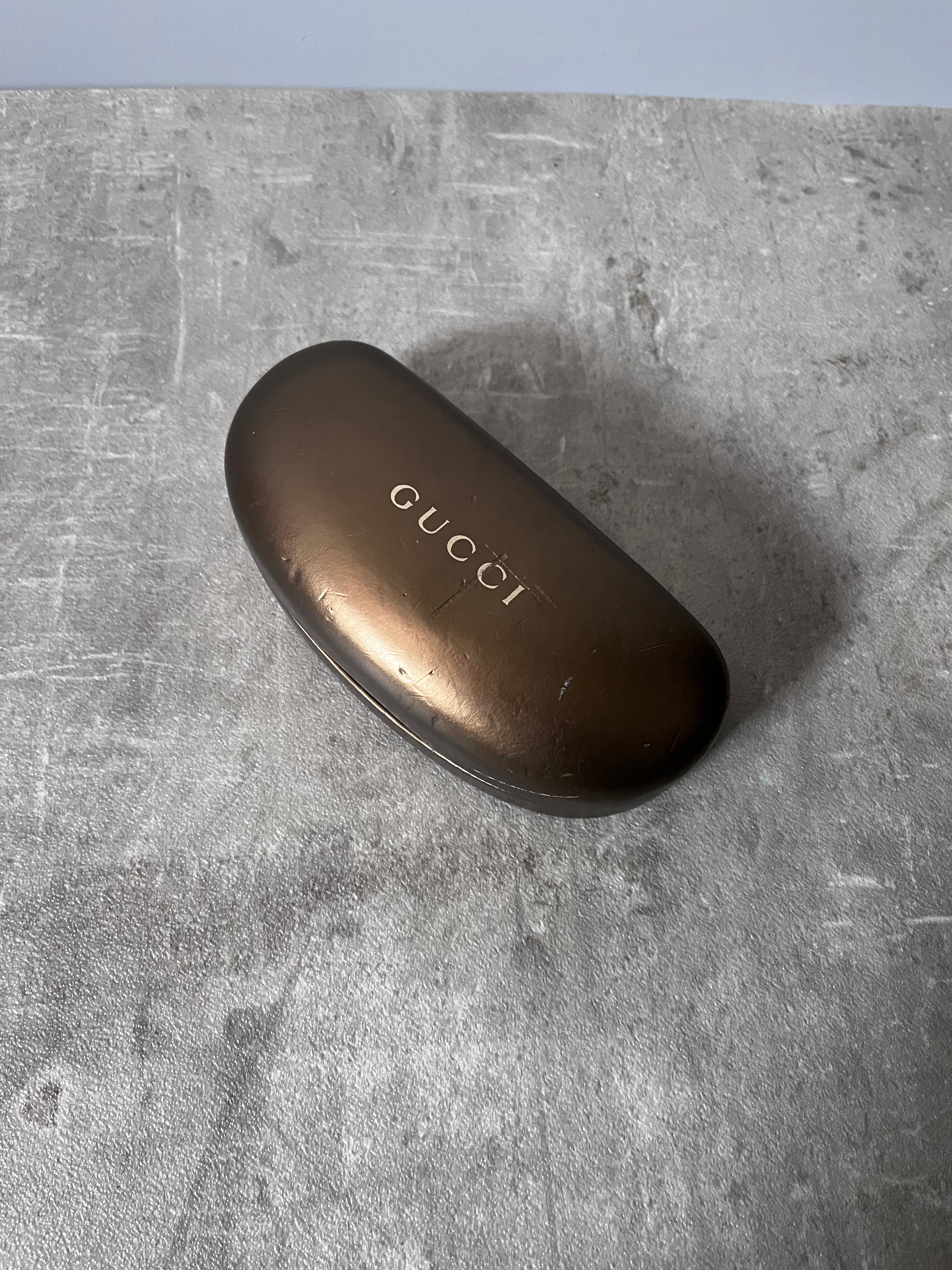 Gucci GG 3062/S Metal Link Frame Sunglasses Black Women