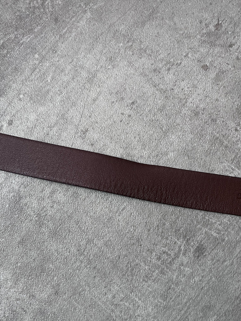 Miu Miu Vintage Big Logo Leather Belt Brown Yellow Women - 80