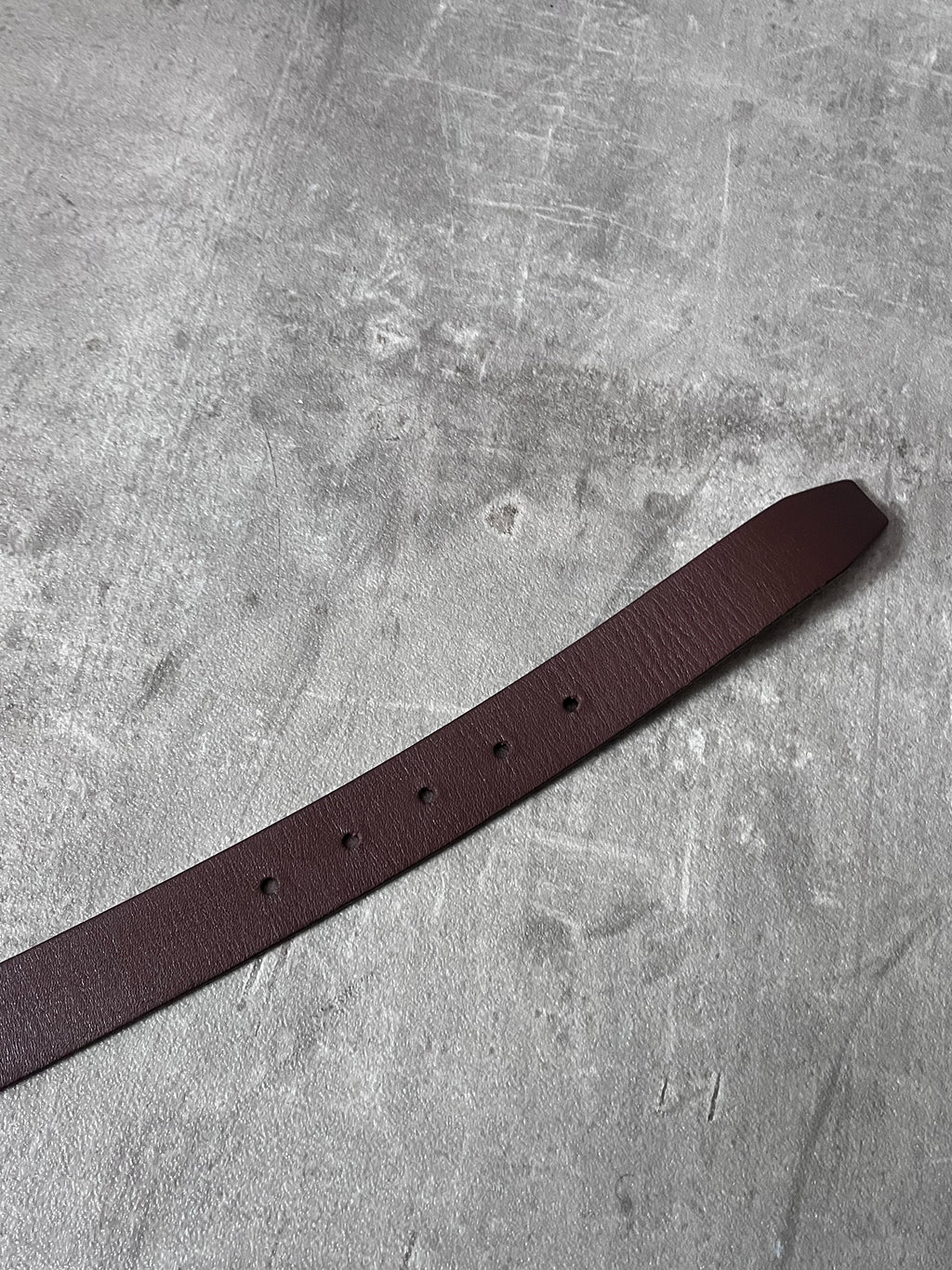 Miu Miu Vintage Big Logo Leather Belt Brown Yellow Women - 80