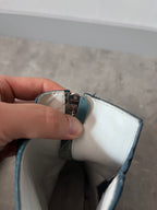 F/W 2020 Raf Simons Runner 2001 Heel Ankle Boots Blue Men - 40