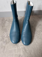 F/W 2020 Raf Simons Runner 2001 Heel Ankle Boots Blue Men - 40
