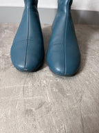 F/W 2020 Raf Simons Runner 2001 Heel Ankle Boots Blue Men - 40