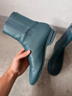 F/W 2020 Raf Simons Runner 2001 Heel Ankle Boots Blue Men - 40