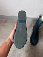 F/W 2020 Raf Simons Runner 2001 Heel Ankle Boots Blue Men - 40