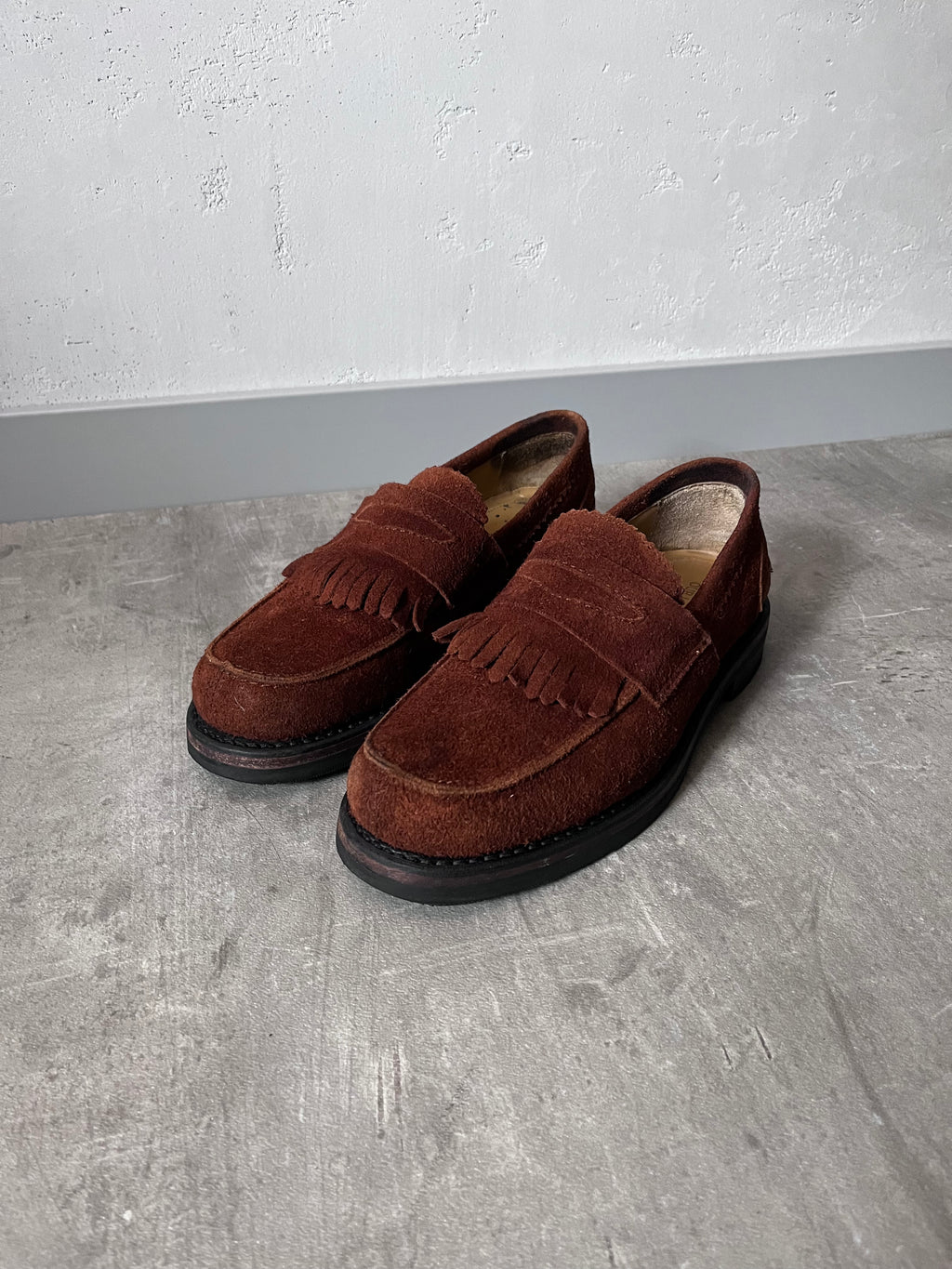Our Legacy Suede Loafers Shoes Brown Men - 42