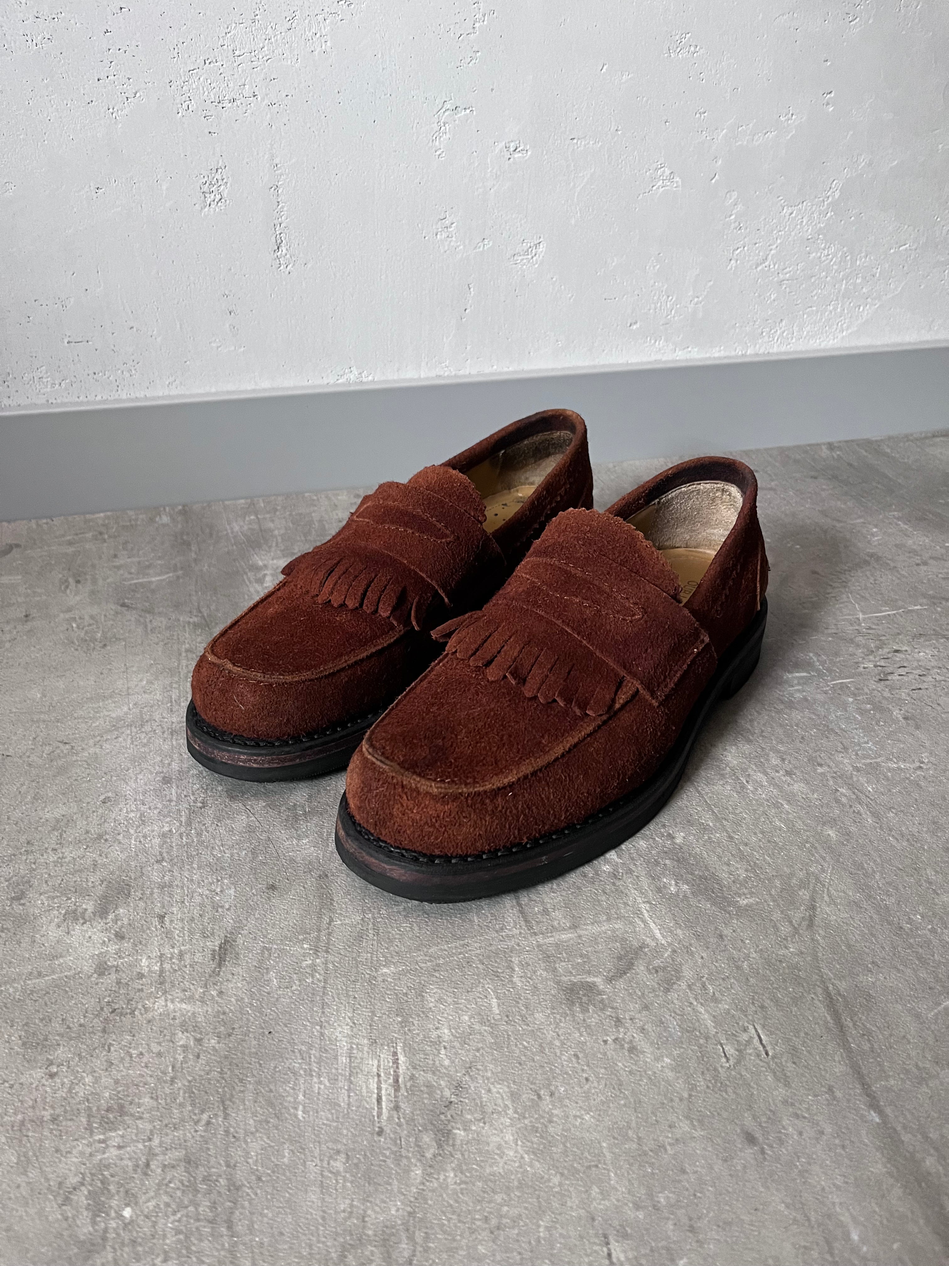 Our Legacy Suede Loafers Shoes Brown Men - 42
