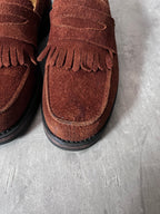Our Legacy Suede Loafers Shoes Brown Men - 42