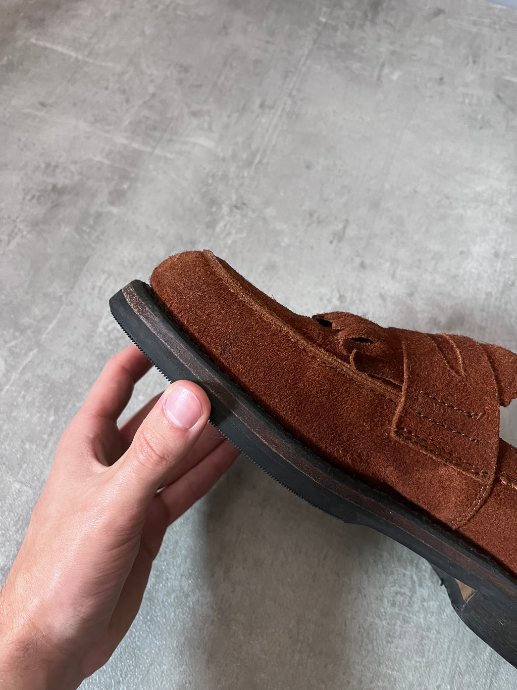 Our Legacy Suede Loafers Shoes Brown Men - 42