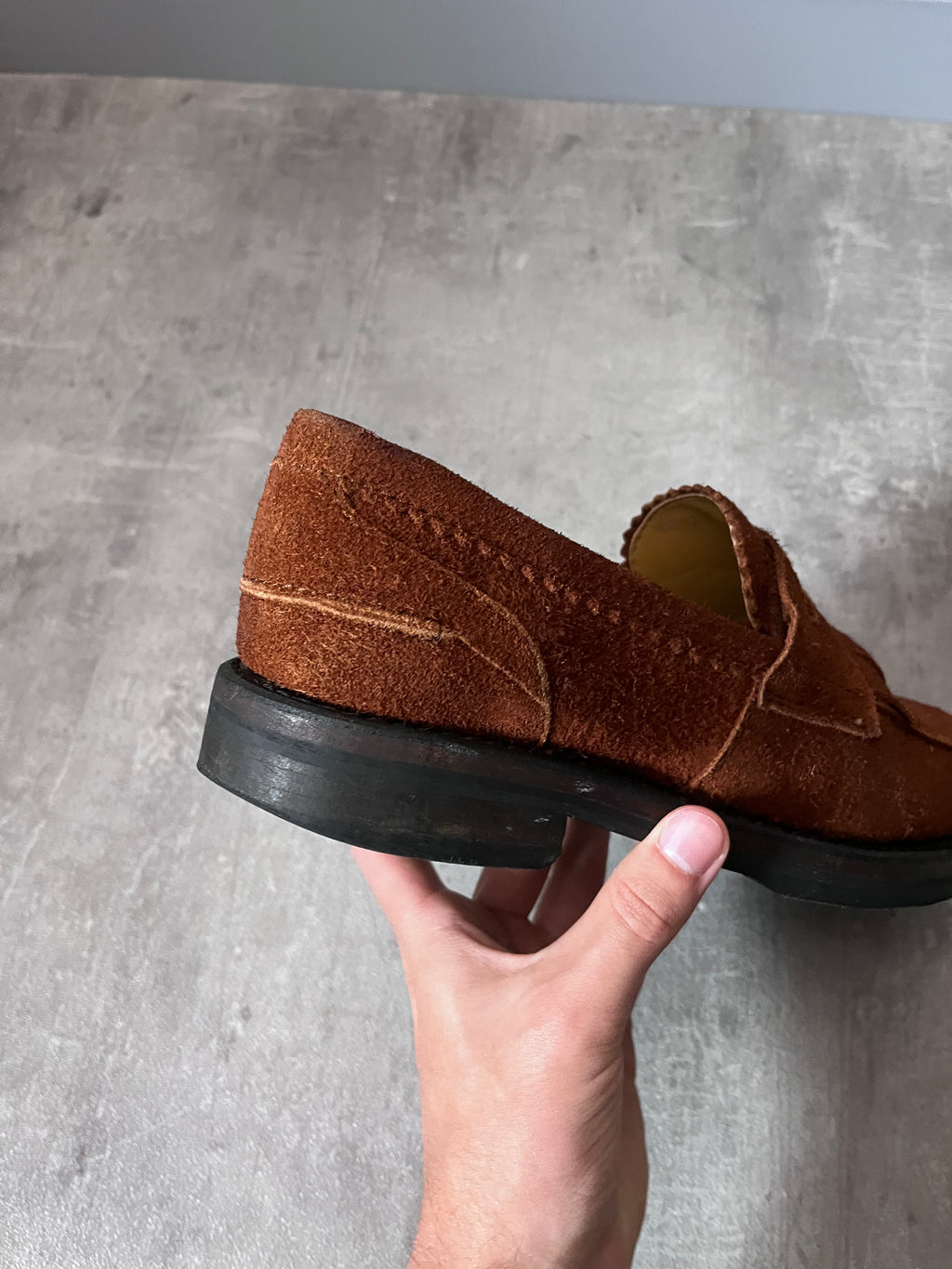 Our Legacy Suede Loafers Shoes Brown Men - 42