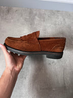 Our Legacy Suede Loafers Shoes Brown Men - 42