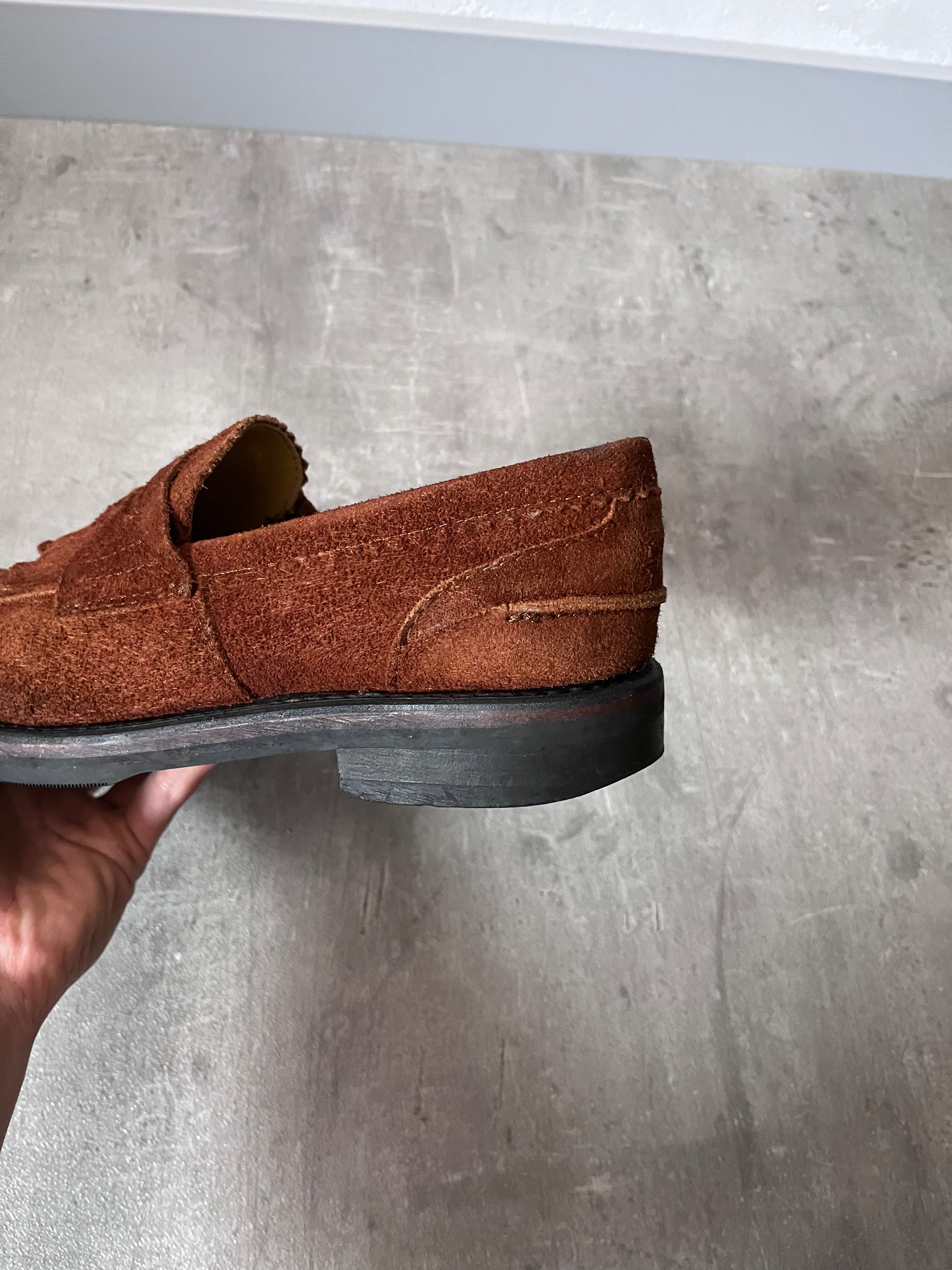 Our Legacy Suede Loafers Shoes Brown Men - 42