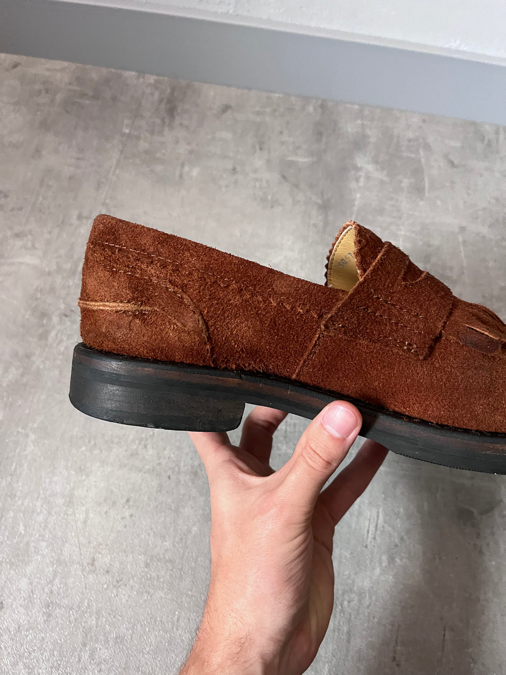 Our Legacy Suede Loafers Shoes Brown Men - 42