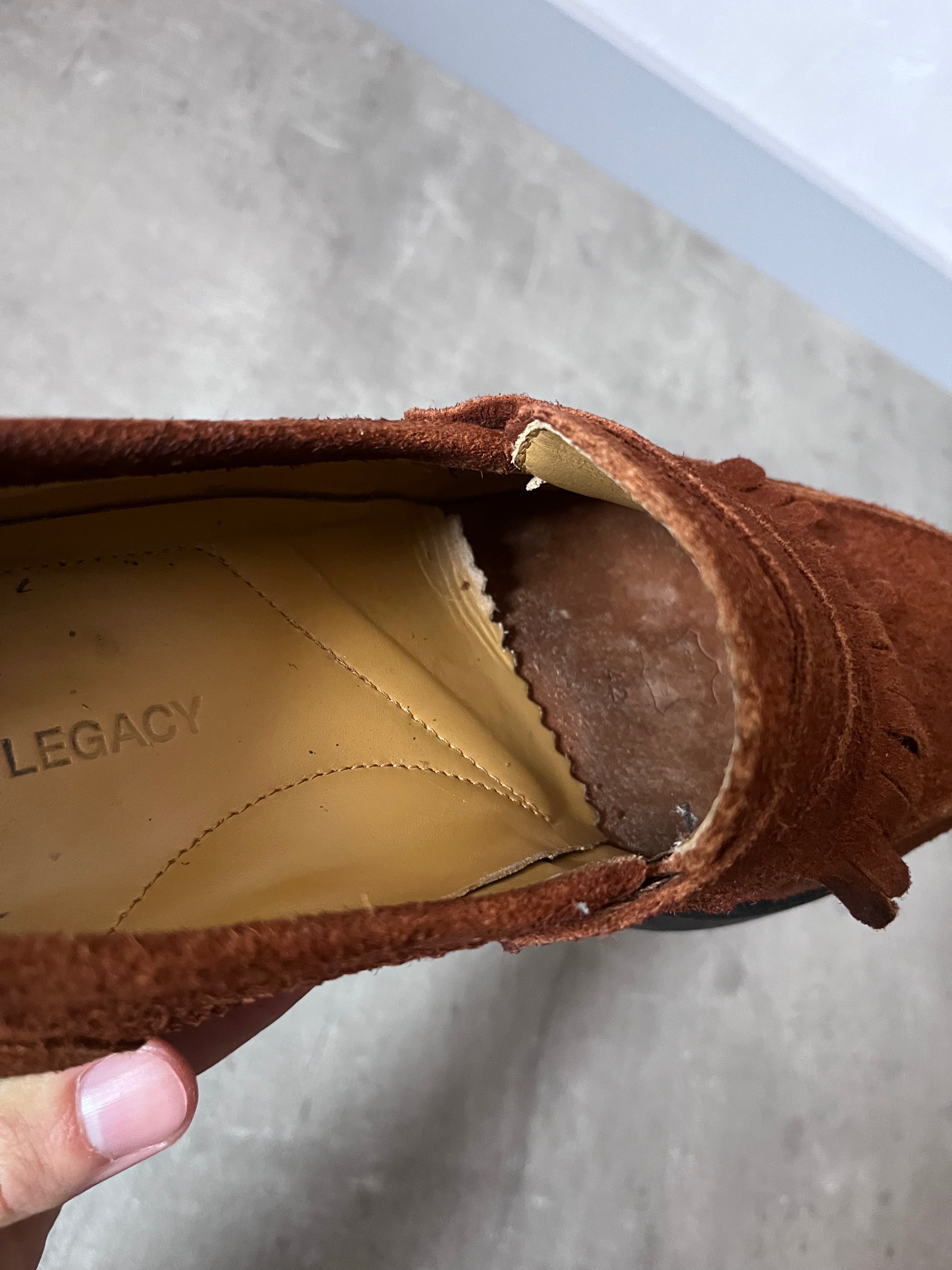 Our Legacy Suede Loafers Shoes Brown Men - 42