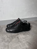 2000s Prada Sport Monte Carlo Leather Low Shoes Black Men - 41