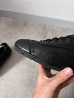 2000s Prada Sport Monte Carlo Leather Low Shoes Black Men - 41