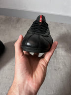 2000s Prada Sport Monte Carlo Leather Low Shoes Black Men - 41