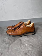 Prada Vintage Oxfords Leather Shoes Brown Women - 36