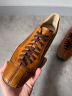 Prada Vintage Oxfords Leather Shoes Brown Women - 36