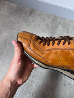 Prada Vintage Oxfords Leather Shoes Brown Women - 36