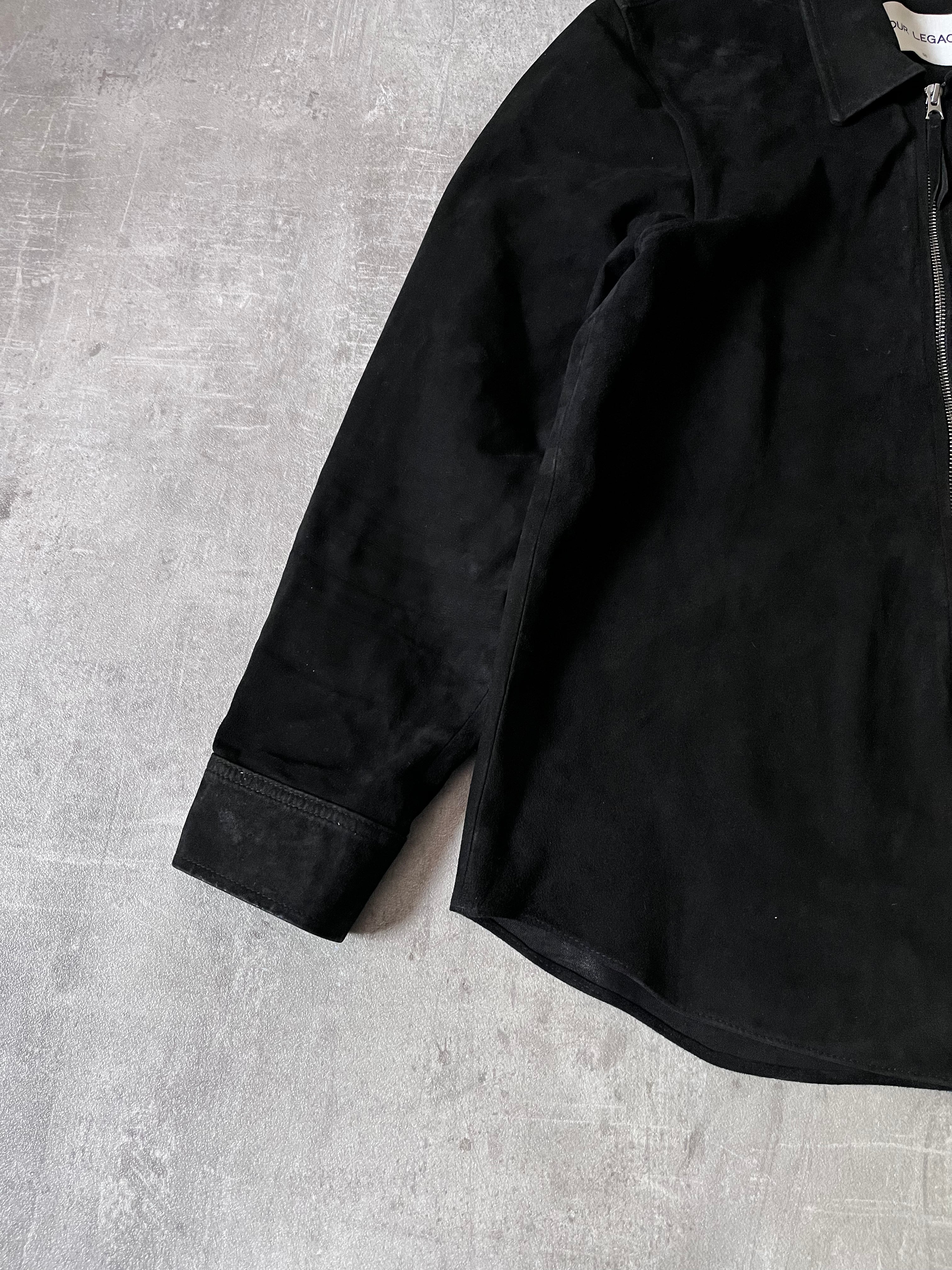 F/W 2015 Our Legacy Suede Leather Jacket Black Men - M