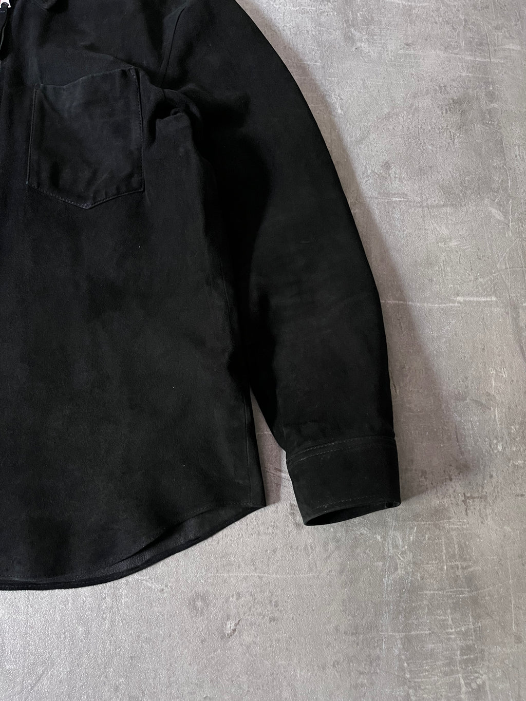 F/W 2015 Our Legacy Suede Leather Jacket Black Men - M