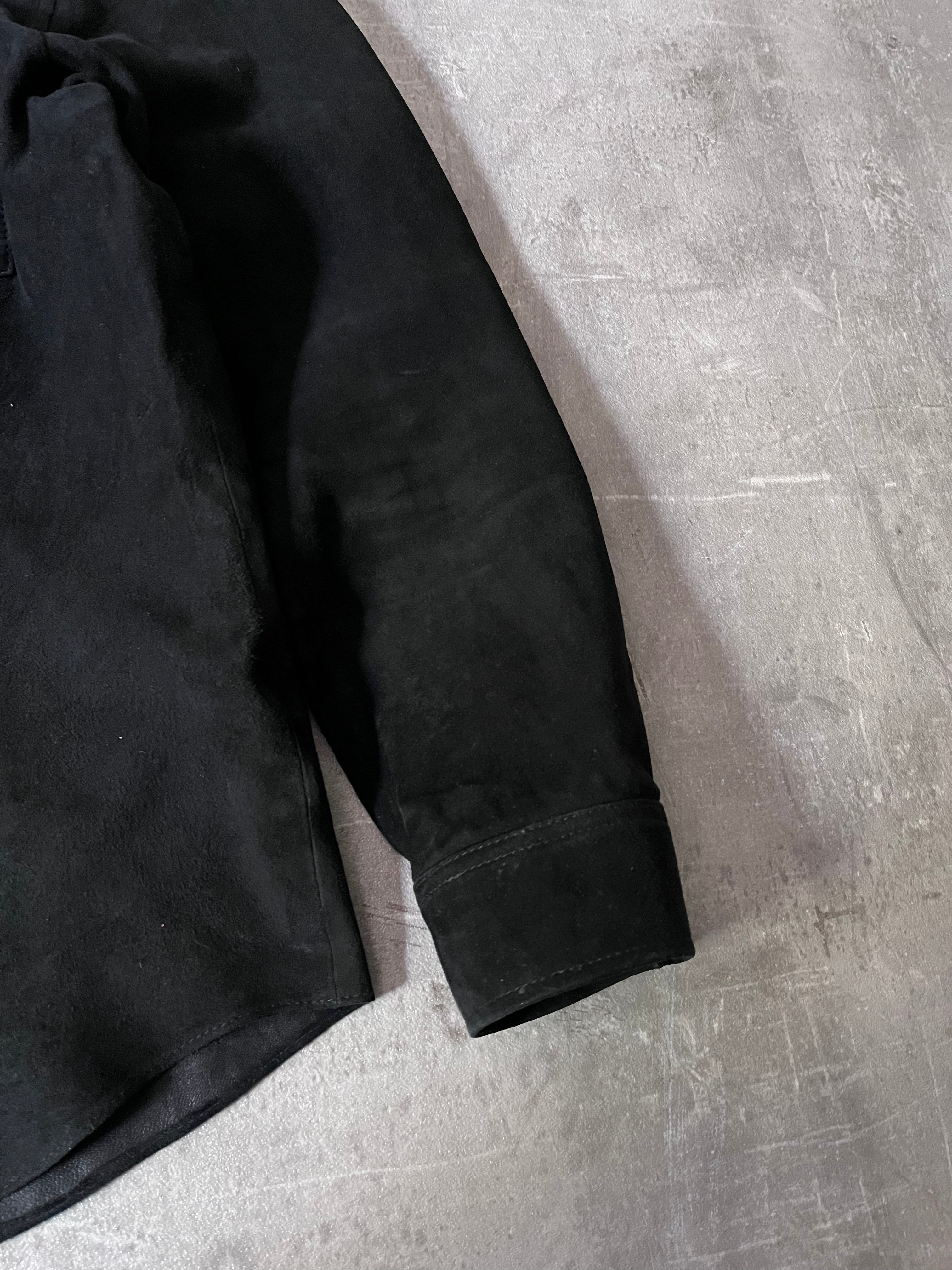 F/W 2015 Our Legacy Suede Leather Jacket Black Men - M