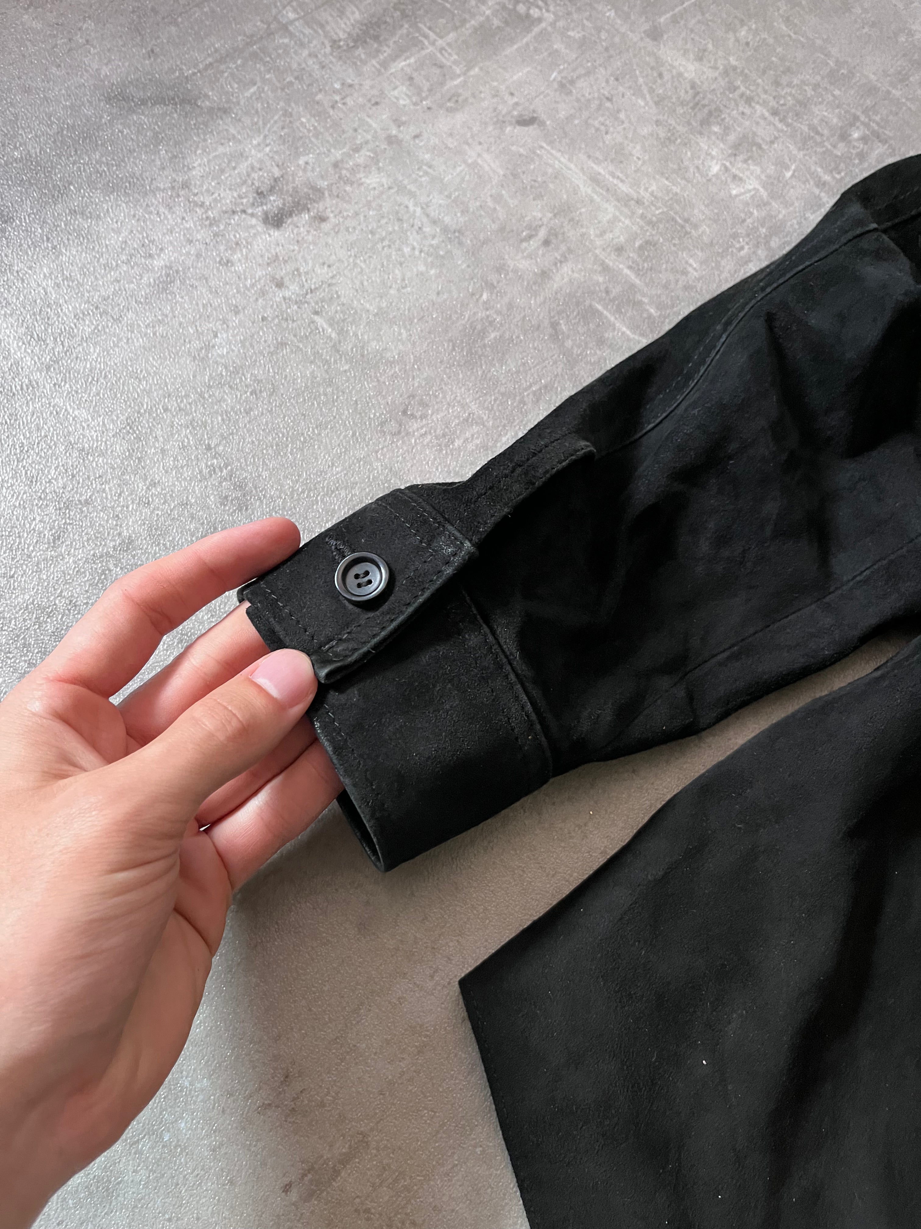 F/W 2015 Our Legacy Suede Leather Jacket Black Men - M