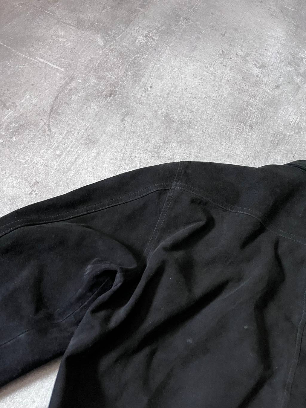F/W 2015 Our Legacy Suede Leather Jacket Black Men - M