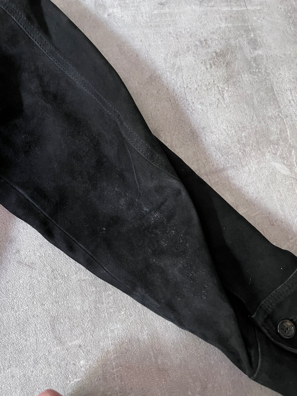 F/W 2015 Our Legacy Suede Leather Jacket Black Men - M