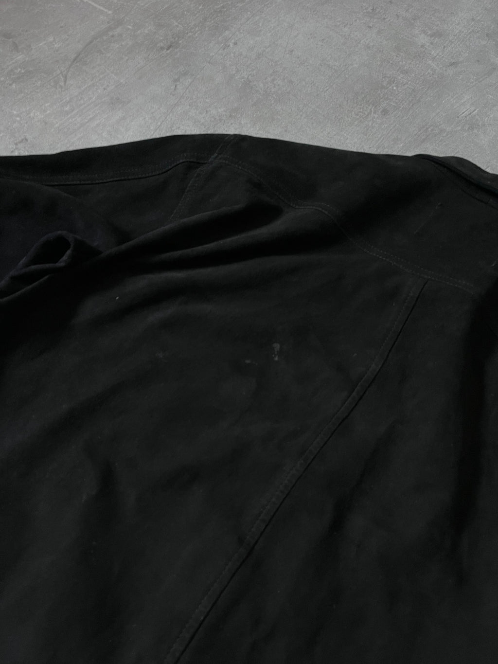 F/W 2015 Our Legacy Suede Leather Jacket Black Men - M