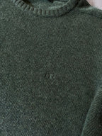 F/W 2006 Raf by Raf Simons "What We Do Is Secret" Wool Sweater Green Men - S