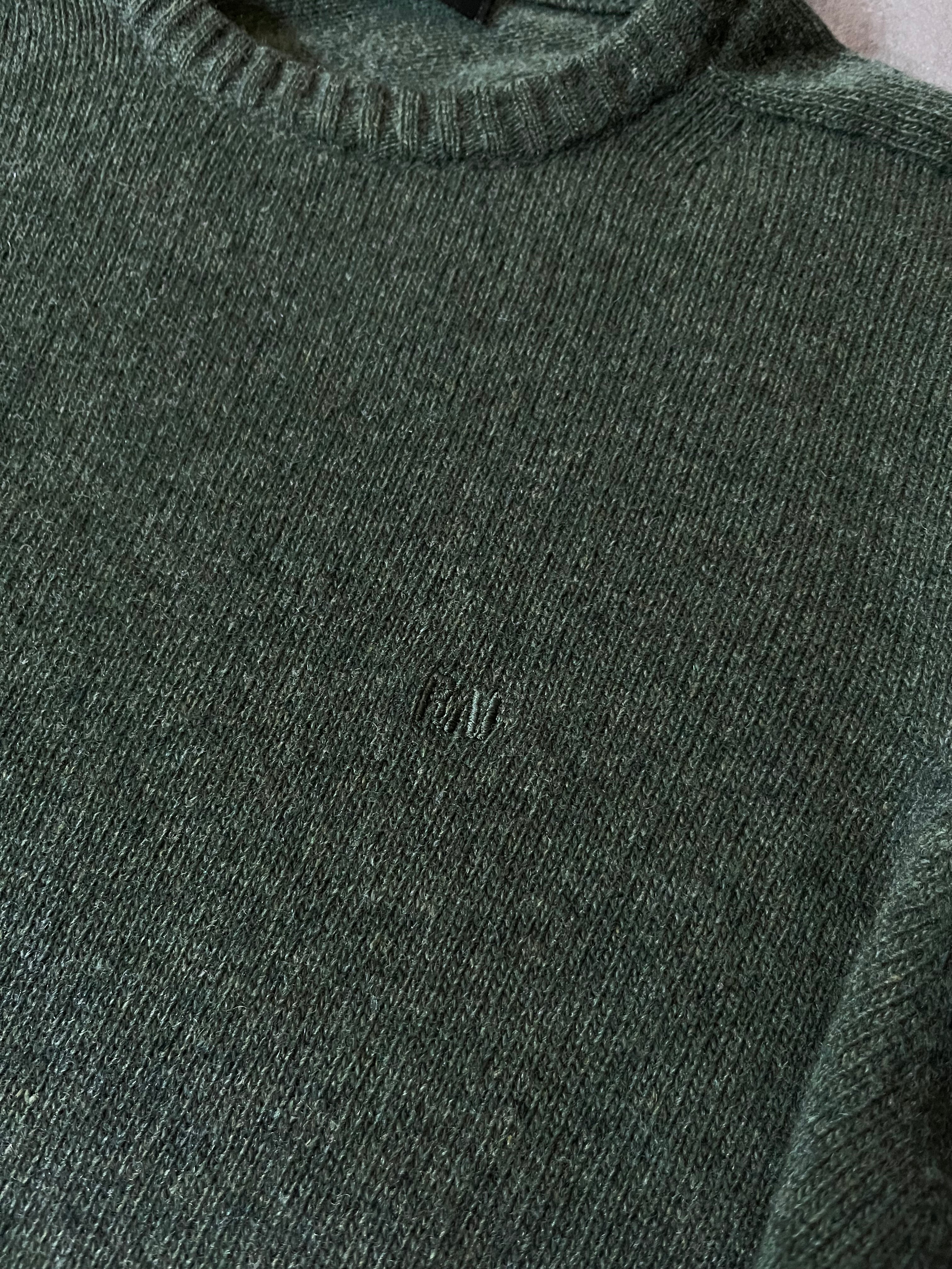 F/W 2006 Raf by Raf Simons "What We Do Is Secret" Wool Sweater Green Men - S
