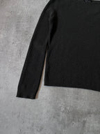 90s Gucci by Tom Ford Ribbed Boat Neck Wool Sweater Green Women - M