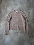 Acne Studios Pilled Melange Wool Sweater Beige Men - L