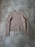Acne Studios Pilled Melange Wool Sweater Beige Men - L